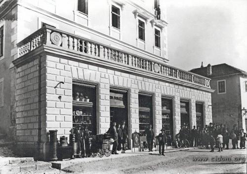Glavna ulica - željezarija Dokić Bilić i Peško 1905
